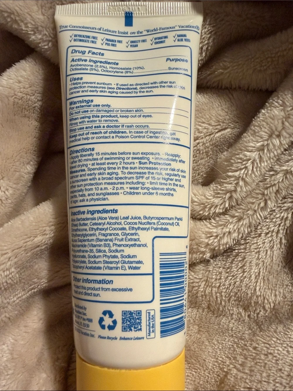 Classic Lotion SPF 30 Sunscreen - White & Yellow